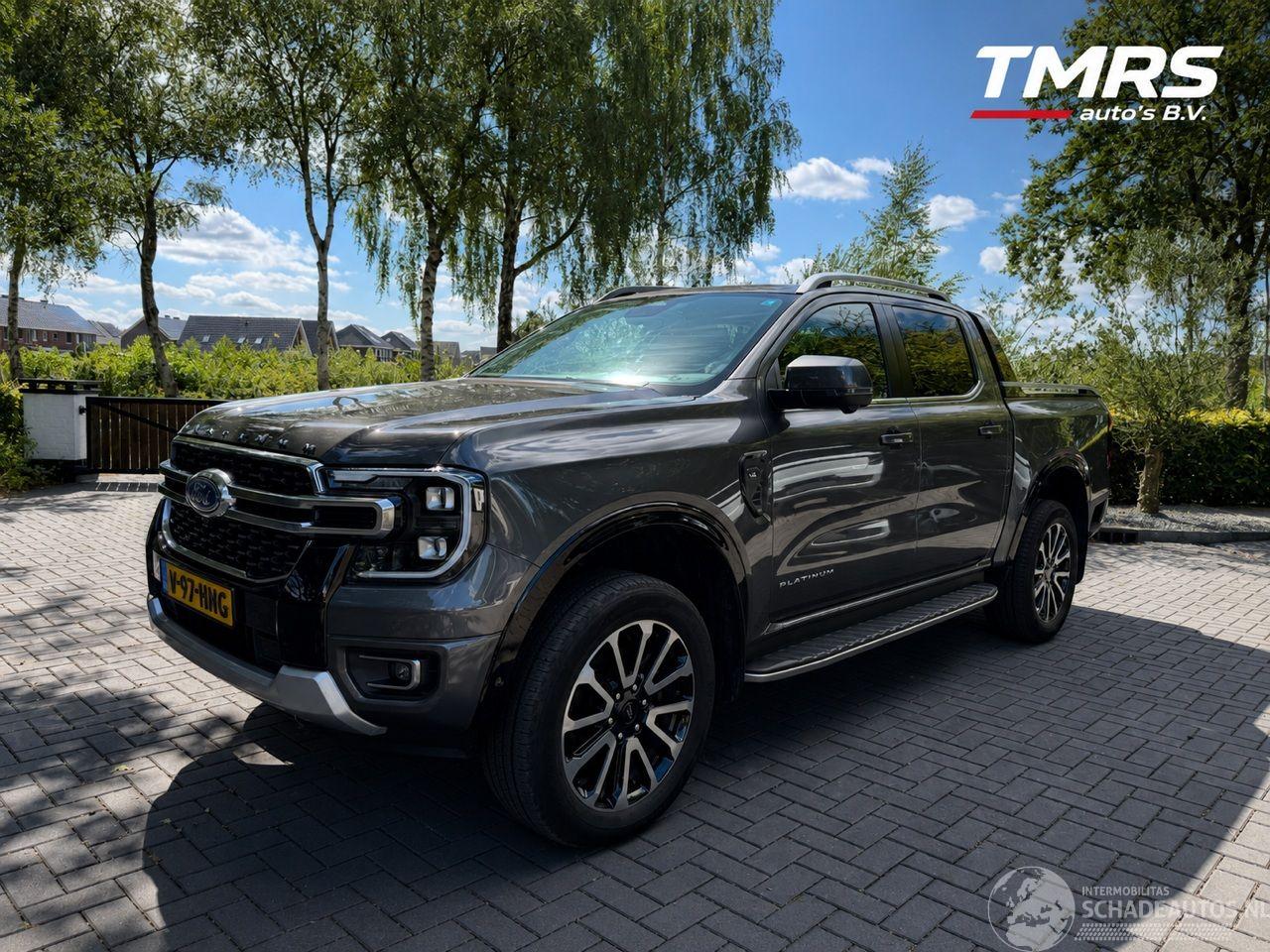 Ford Ranger Ford Ranger Platinum V6 e-4WD Dubbel cabine Trekhaak Leer Ambiance VOLL!