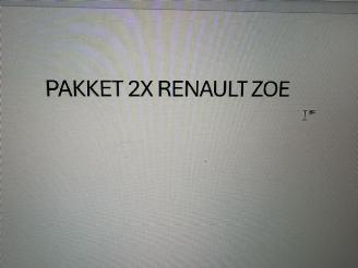 Vaurioauto  passenger cars Renault Zoé WITH COCKPIT AND AIRBAGS 2015/12