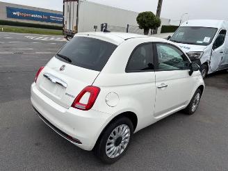 damaged passenger cars Fiat 500  2024/2