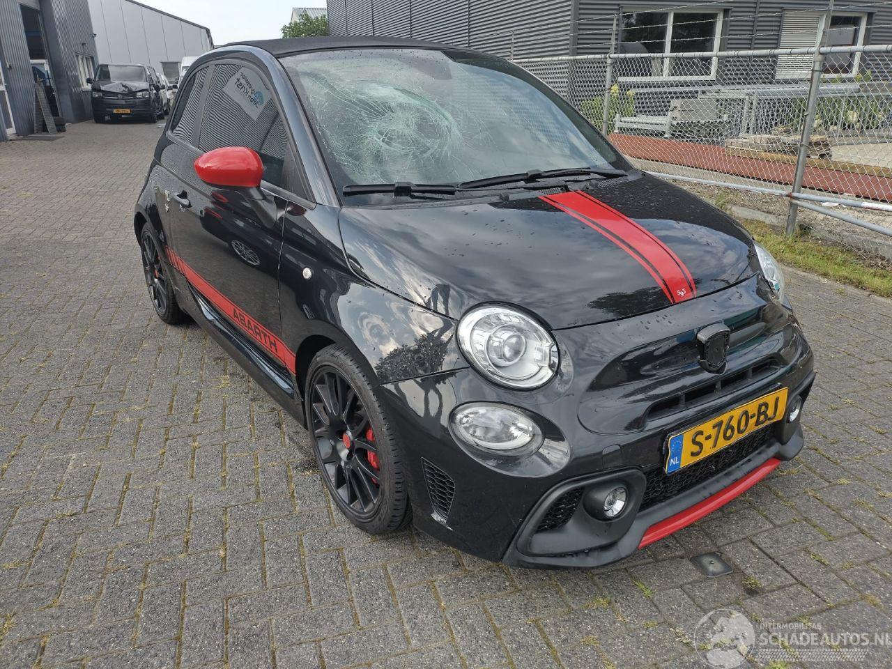 Fiat 500C 500 Cabrio|1.4 Abarth|Automaat|Compezione 595 |2017|80dkm|205PK!Getuned!