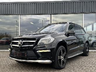Damaged car Mercedes Gl-klasse V8 Biturbo AMG 2013/10