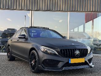 skadebil auto Mercedes C-klasse C-klasse 350e AMG PANO/FULL 2015/10
