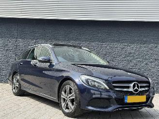 krockskadad bil auto Mercedes C-klasse C220d PANO/AUTOMAAT/LED 2017/3