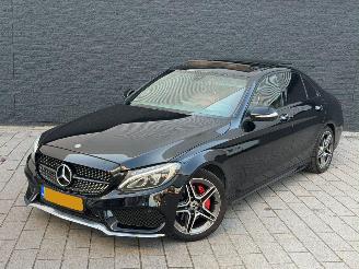 skadebil auto Mercedes C-klasse c220d AMG PANO/AUTOMAAT 2014/12