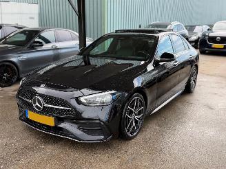 Coche accidentado Mercedes C-klasse 300d AMG LINE PANO 360camera FULL 2022/2