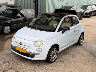Unfallwagen Fiat 500C CABRIO ABART WHEELS drives good! 2010/4