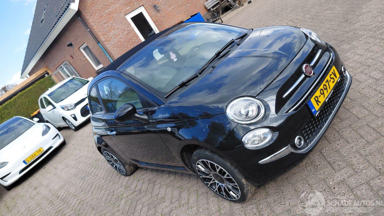 Fiat 500C 1.0 hybrid  dolcevita   cabrio   69pk
