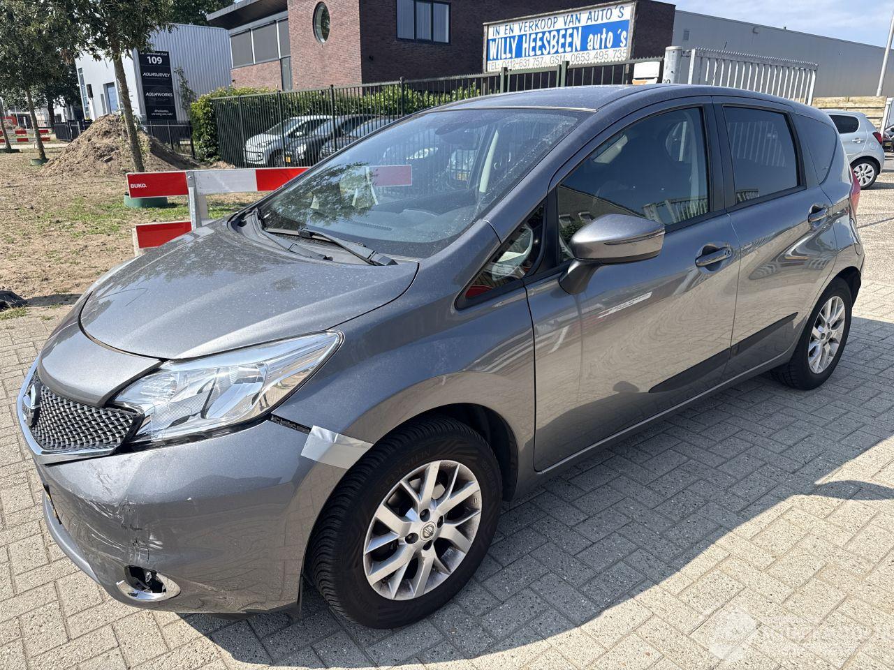 Nissan Note 1.2 CONNECT EDITION LICHTE SCHADE BOUWJAAR 2016 2999 EURO