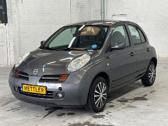 uszkodzony samochody osobowe Nissan Micra 1.2 16V Hatchback  Benzine 1.240cc 59kW (80pk) FWD 2004/7