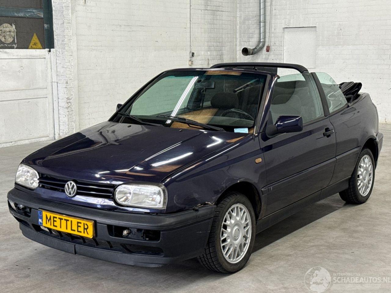 Volkswagen Golf 1.8 Cabrio Benzine 1.781cc 55kW (75pk) FWD