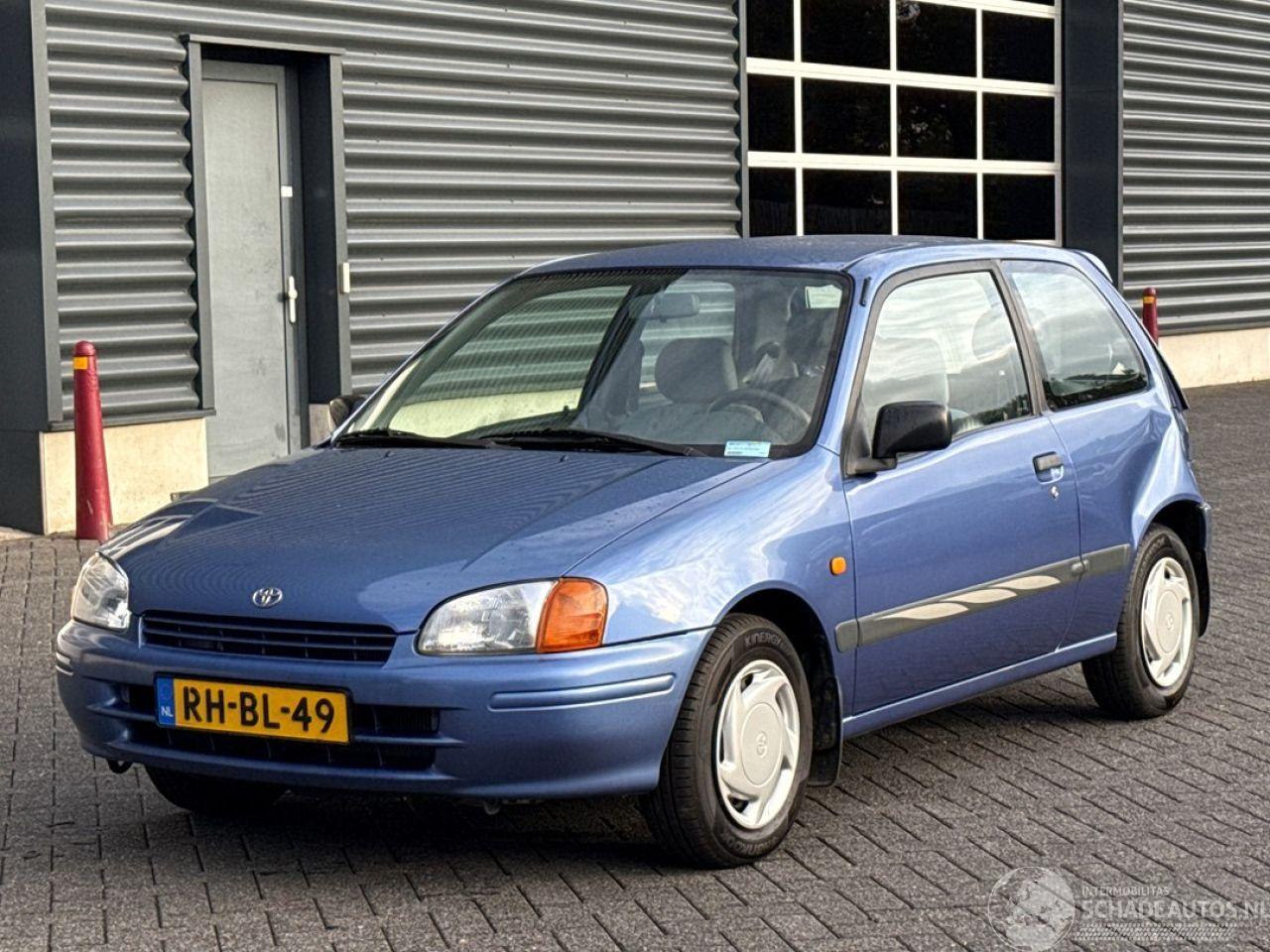 Toyota Starlet 1.3,XLi,GLi 16V Hatchback  Benzine 1.332cc 55kW (75pk) FWD