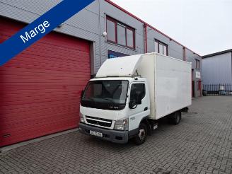 krockskadad bil bedrijf Mitsubishi Canter fuso 3C13 3.0 DI 385 bakwagen airco let op motor defect!!!!!!!!!!! 2010/5