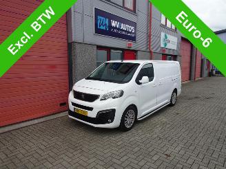 krockskadad bil bedrijf Peugeot Expert 2.0 BlueHDI 120 Long Premium inrichting 2 x schuifdeur 2019/8