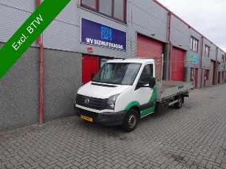 Tweedehands bestelwagen Volkswagen Crafter 50 2.0 TDI L3H1 openlaadbak 3 zits airco 3500 kg trekhaak gewicht 2016/9