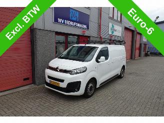 ocasión vehículos comerciales Citroën Jumpy 2.0 BlueHDI 120 M Club airco trekhaak imperiaal 2 x schuifdeur direct inzetbaar 2021/4