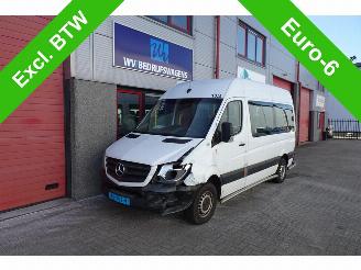 Coche accidentado Mercedes Sprinter 314 2.2 CDI 366 9 pers rolstoel lift automaat airco 2016/11
