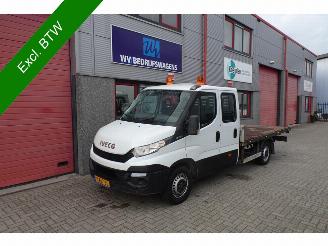 skadebil bedrijf Iveco Daily 35S13D 2.3 375 dc openlaadbak 80713 km !!!!! 2015/1