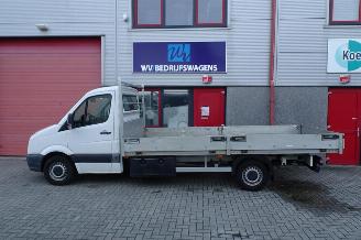 Volkswagen Crafter 50 2.0 TDI L3H1 openlaadbak 3 zits airco 3500 kg trekhaak gewicht picture 5