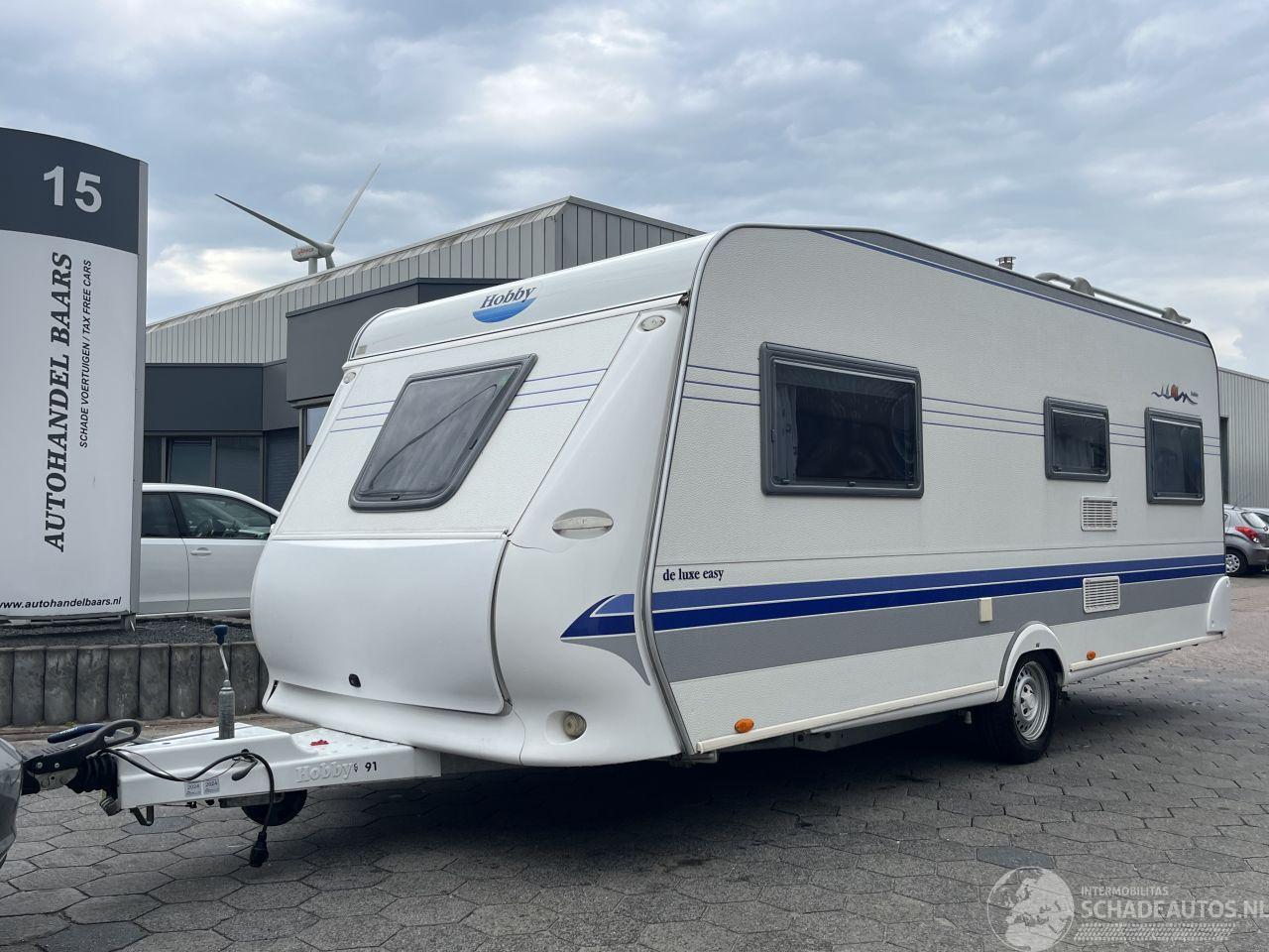 Hobby  De Luxe Easy incl voortent en luifel