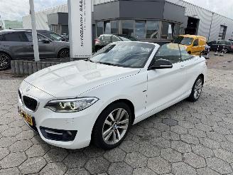 skadebil auto BMW 2-serie Cabrio 218i 2015/4