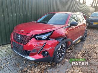 Salvage car Peugeot 2008 2008 (UD/UK/UR/US/UX), MPV, 2019 e-2008 50 kWh 2022/3