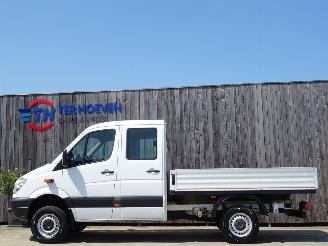 krockskadad bil auto Mercedes Sprinter 315 CDi 4X4 Dubbele Cabine Open Laadbak 110KW Euro 4 2008/8