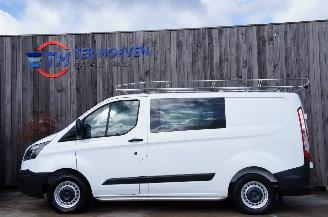 uszkodzony samochody osobowe Ford Tourneo Custom 2.2 TDCi Dubbele Cabine L1H1 Airco Trekhaak 74KW Euro 5 2016/7