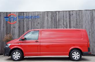 uszkodzony samochody osobowe Volkswagen Transporter T6 2.0 TDi Lang Airco Navi Cruise Apple Carplay Trekhaak 110KW Euro 6 2019/9