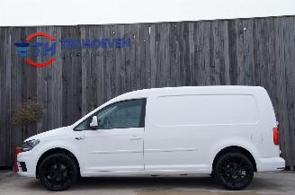 skadebil auto Volkswagen Caddy maxi 2.0 TDi Maxi Airco Apple Carplay PDC 75KW Euro 6 2016/3