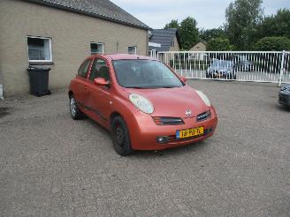 krockskadad bil auto Nissan Micra 1.2 Visia Airco 2004/5