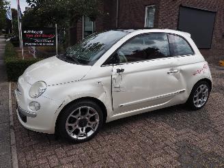 skadebil auto Fiat 500 1.2 Lounge Automaat 2011/1
