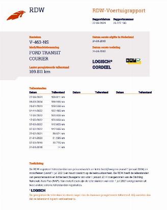 Ford Transit Courier 1.5 TDCI Edition Airco picture 17