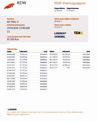 Citroën C1 1.0 Ambiance 5-drs Airco picture 19