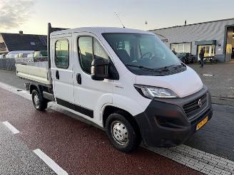 krockskadad bil bedrijf Fiat Ducato 2.3 MJ 103KW DC PICK UP PRITSCHE AIRCO KLIMA 89.000KM 2019/10
