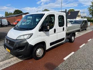 Schade bestelwagen Fiat Ducato 2.3 MJ 103KW DC PICK UP PRITSCHE AIRCO KLIMA 89.000KM 2019/10