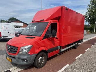 krockskadad bil bedrijf Mercedes Sprinter 316 2.2 CDI 120KW AUTOM.  KOFFER LAADKLEP LBW KLIMA 2013/12