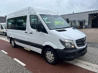krockskadad bil bedrijf Mercedes Sprinter 314 CDI 105KW L2H2 AUTOM. KLIMA 9 PERSONS!! EURO6 2018/9