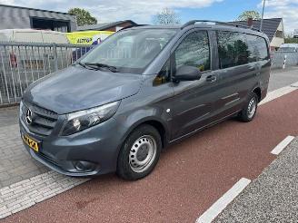 skadebil bedrijf Mercedes Vito 114 CDI 100KW DC 5P LANG AIRCO KLIMA EURO6 2017/5