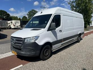 krockskadad bil bedrijf Mercedes Sprinter 316 CDI 120KW MAXI L3H2 AIRCO KLIMA EURO6 2019/10