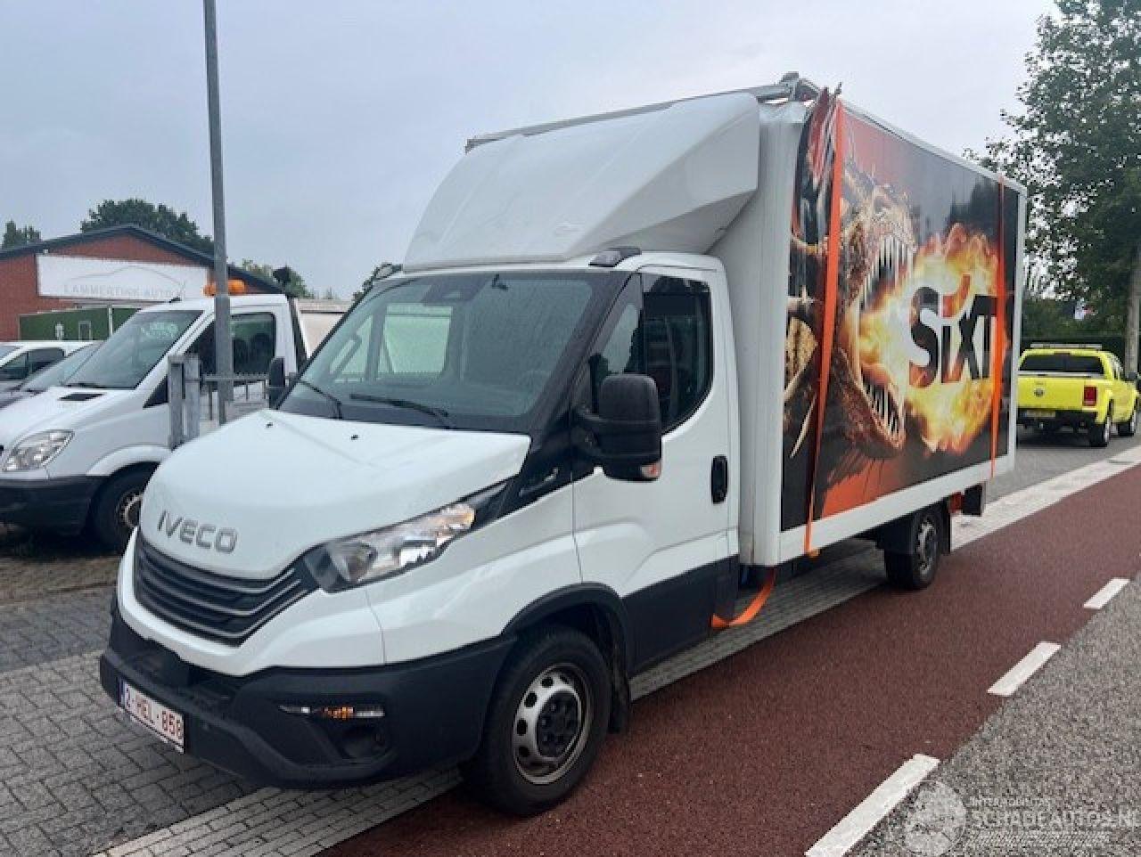 Iveco Daily 35S14 2.3D HIMATIC  AUTOM. KOFFER LAADKLEP LBW KLIMA