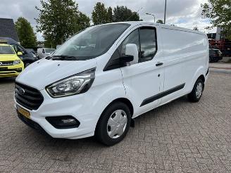 krockskadad bil bedrijf Ford Transit Custom 2.0 TDCI 96KW L2H1 LANG AUTOMAAT AIRCO KLIMA 2024/5