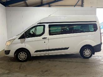 damaged passenger cars Ford Transit CUSTOM personenbus 2.2 TDCi 16V Bus  Diesel 2.198cc 92kW (125pk) FWD 2016/7