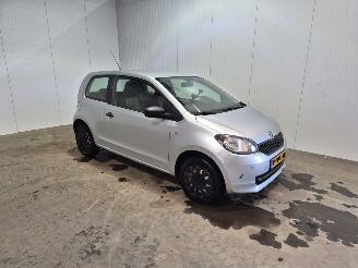 Coche accidentado Skoda Citigo 1.0 12V Hatchback  Benzine 999cc 44kW (60pk) FWD 2012/10