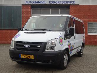 damaged passenger cars Ford Transit 2.2 TDCI 9 persoons, Airco, El.pakket , Nieuwe APK, 1e eigenaar 2008/2