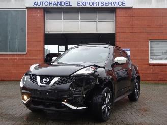 Voiture accidenté Nissan Juke 85 kw Connecta, Panorama, Half leer, Navi, Climate & Cruise 2018/2