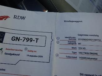 Volvo V-60 D6 TwinEngine 162kw Plug-in Hybride, Leer, Navi, Airco, Trekhaak picture 21