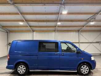 krockskadad bil bedrijf Volkswagen Transporter 2.5TDI 96kW D.C.  Airco Trendline 2004/7