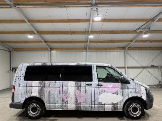 Unfallwagen Volkswagen Transporter 2.0TDI 62kW 9P. Airco L2H1 Trendline 9Persoons 2014/8