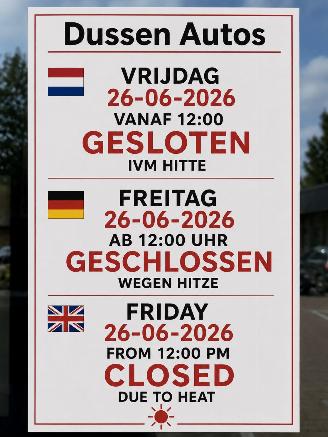 Damaged car Mercedes  Dussen Auto\'s Closed 1927/1