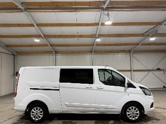 krockskadad bil bedrijf Ford Transit Custom 2.0 TDCI 96kW D.C.    L2H1 Limited 300 2022/7